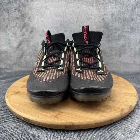 Nike Air VaporMax 2021 FK Shoes Womens 11 Black Multi Running Flyknit DO5886-900 - Picture 2 of 9
